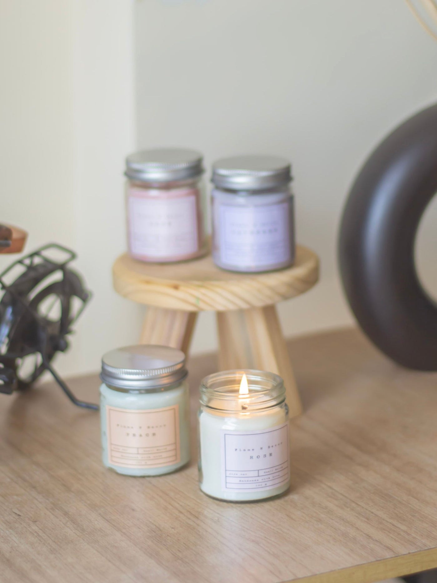Combo Scented Soy Jar Candles