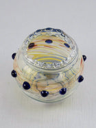Jeweled Moroccon - Handblown Art Glass Vase