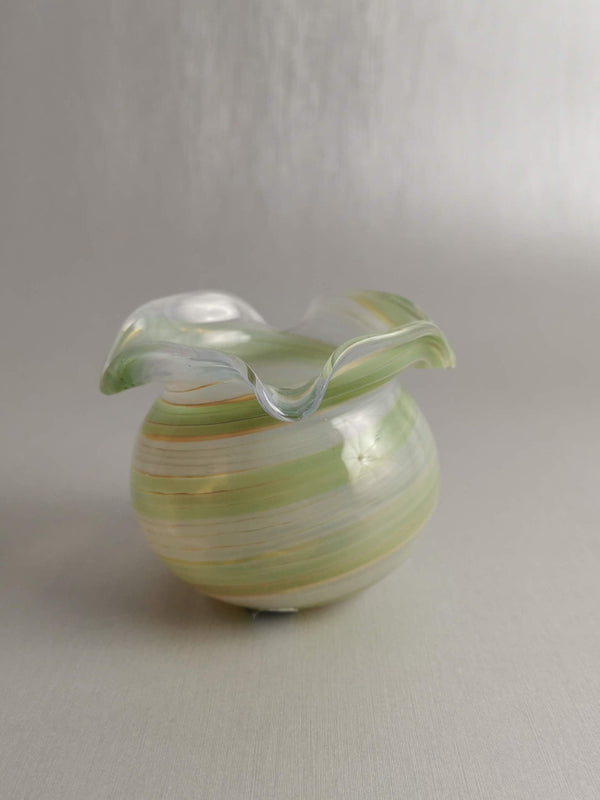 Art Glass Vase Melo