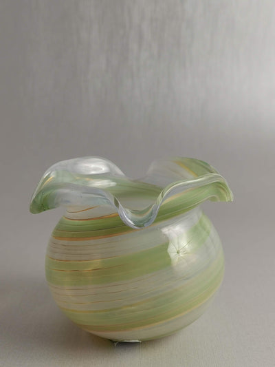 Art Glass Vase Melo