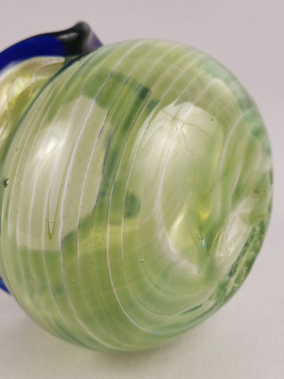 Art Glass Bowl /Vase Jade Dream