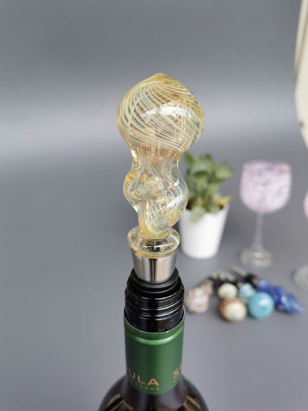 Wine Stoppers - Reno Handblown Glass