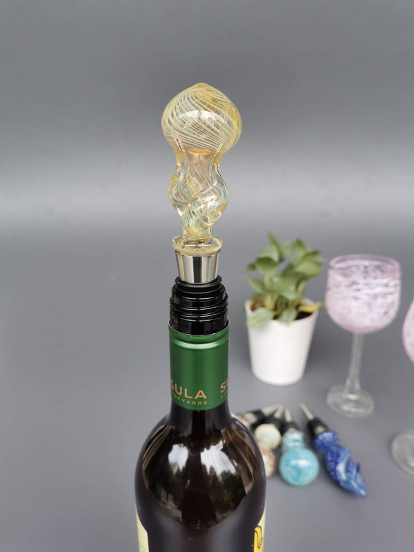 Wine Stoppers - Reno Handblown Glass