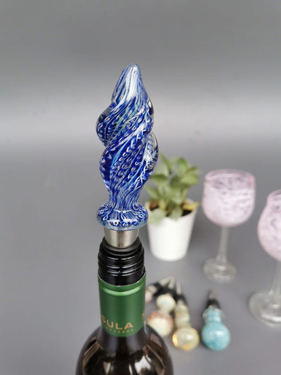 Wine Stoppers - Albano Handblown Glass