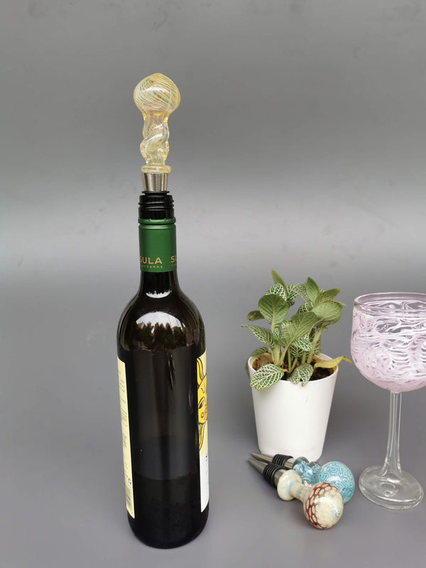 Wine Stoppers - Reno Handblown Glass