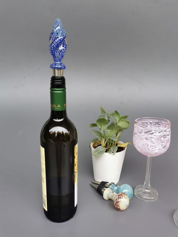 Wine Stoppers - Albano Handblown Glass
