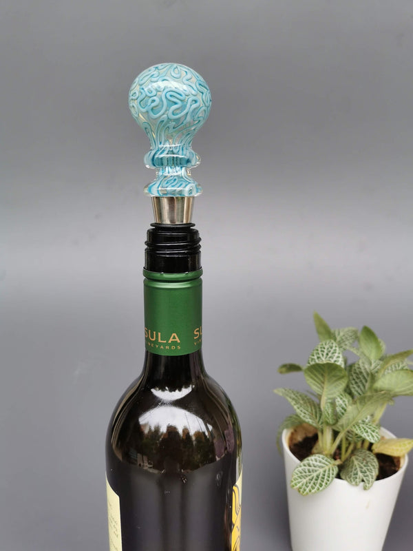 Wine Stoppers - Belice Handblown Glass