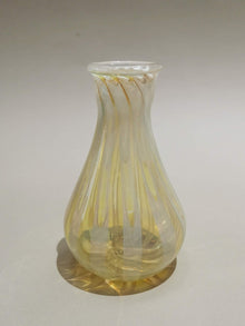 Handblown Vase Natural Hues - Murano Glass Style