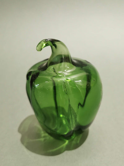 Murano Glass Style Decoration- Natural Green Pepper