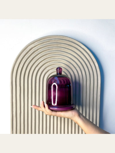 Glass Dome Candle