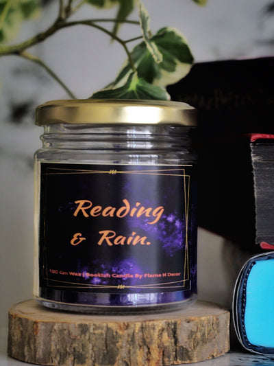 Reading & Rain Jar Candle