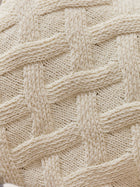 Cushion Cover - Knitted Soft White