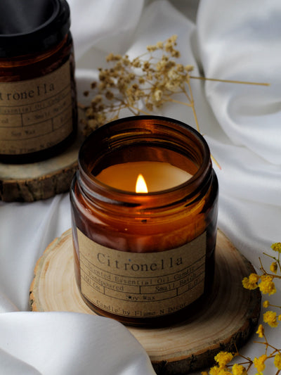 Citronella Soy Essential Oil Candle