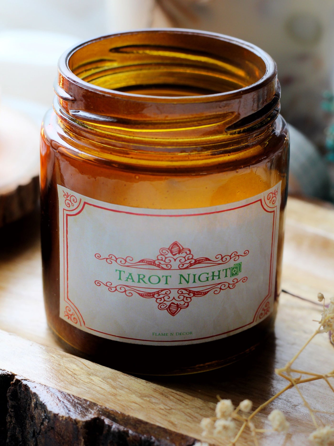 Tarot Night Jar Candle