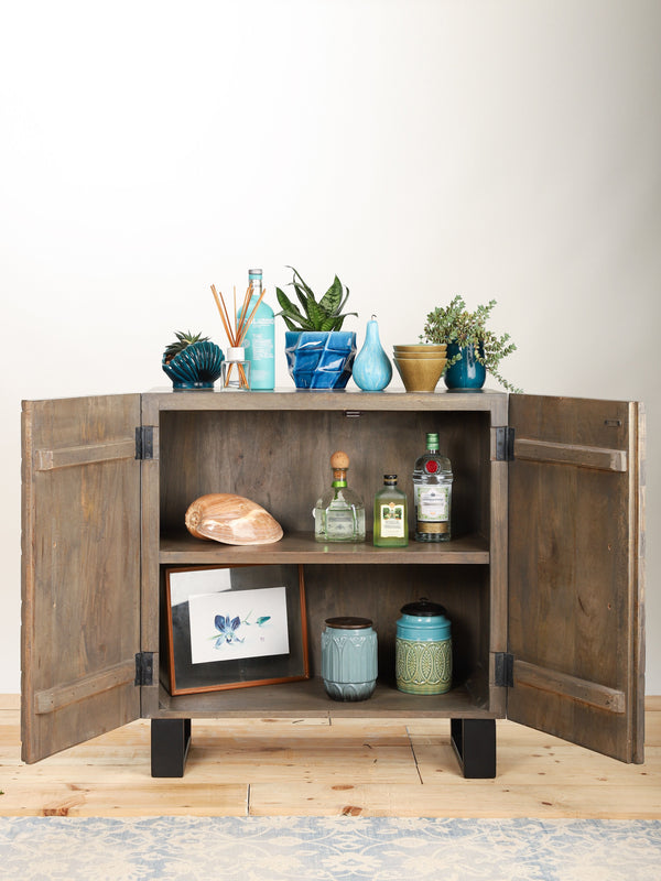Mod Weave Textured Cabinet