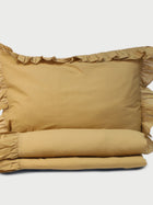 Duvet Cover - Ruffle Ochre