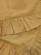Duvet Cover - Ruffle Ochre