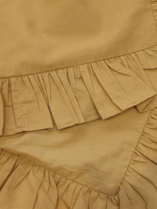 Duvet Cover - Ruffle Ochre