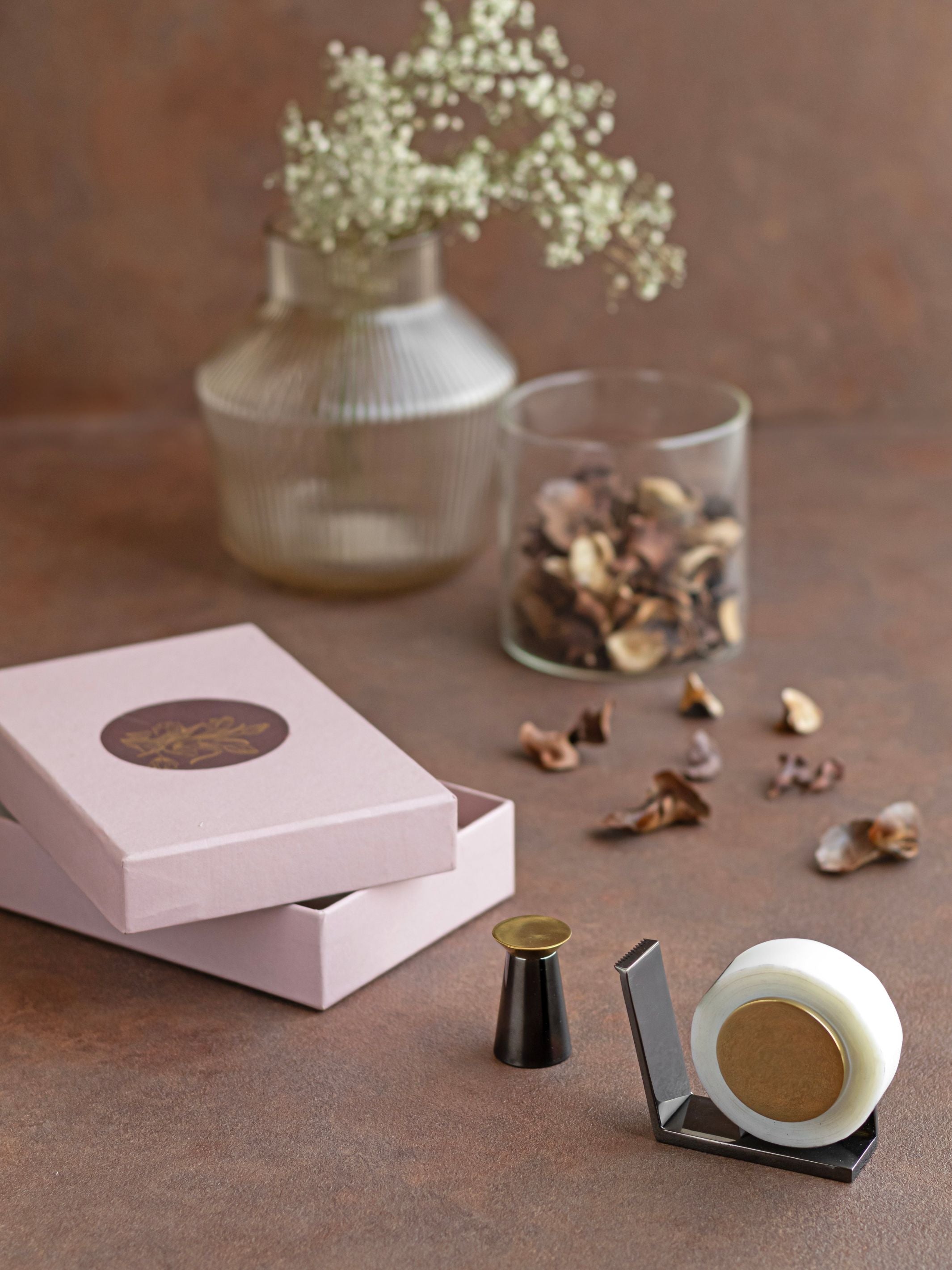 Tape Dispenser + Paper Weight _ Gift Box