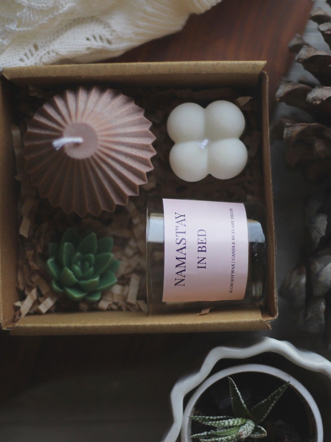 Morning Scented candles Gift Box