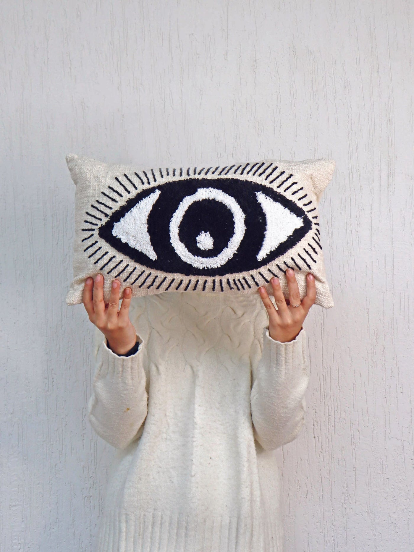 Evil Eye Lumbar Cushion