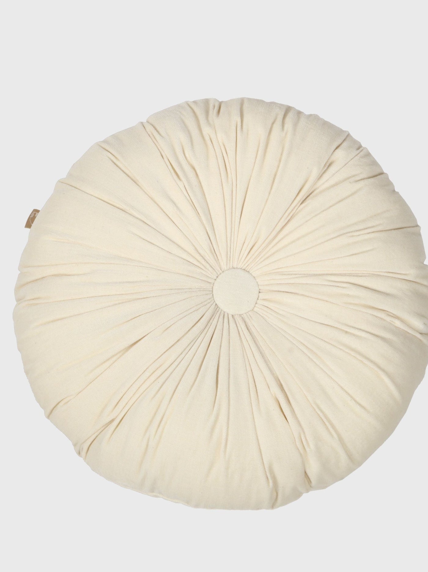 Round Cushion Cover - Cuddle Ivory