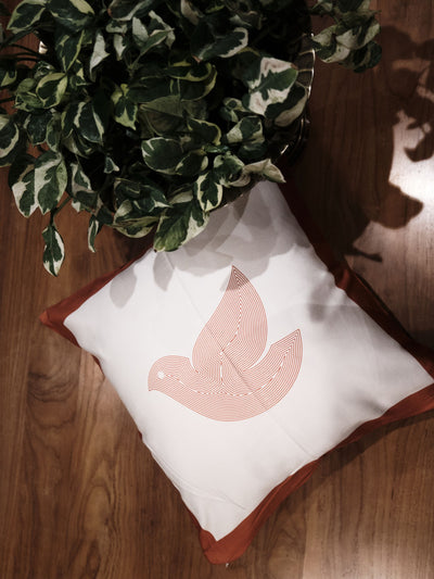 Cushion Cover - The Bageecha In Rust