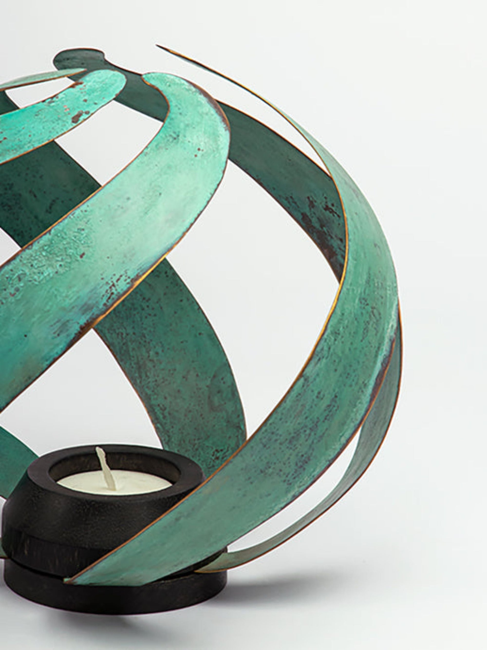 Table Lamp - Light Ball - Verdigris