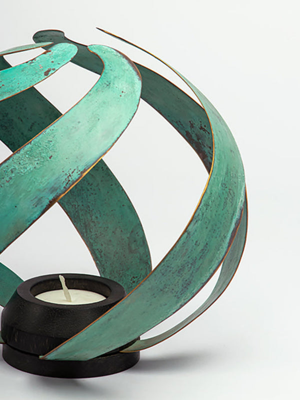 Table Lamp - Light Ball - Verdigris
