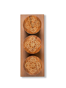 Marble Servers - Mandala Condiment