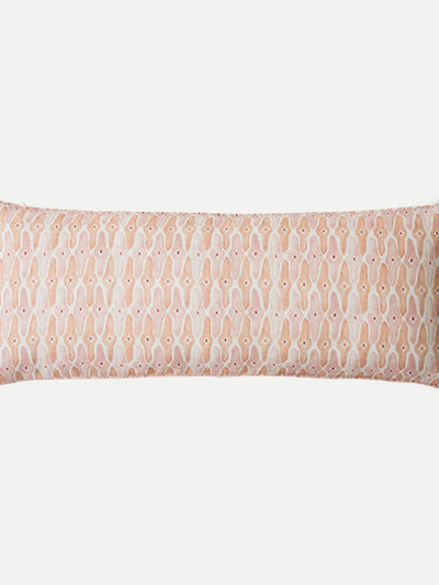 Mosaic Blush Lumbar Cushion Cover