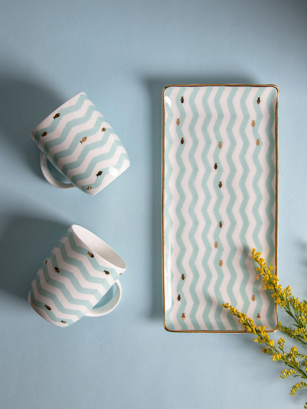 Nemo Ceramic Mug & Platter Set