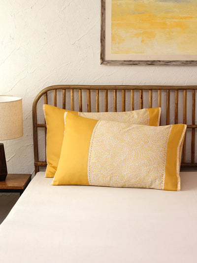 Sarisa Yellow Pillow Cover