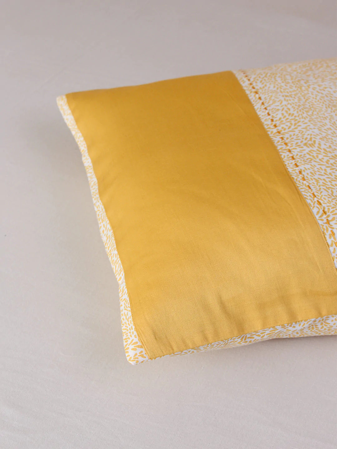 Sarisa Yellow Pillow Cover