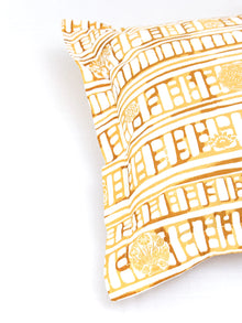 Sanchi Yellow Pillow Cover