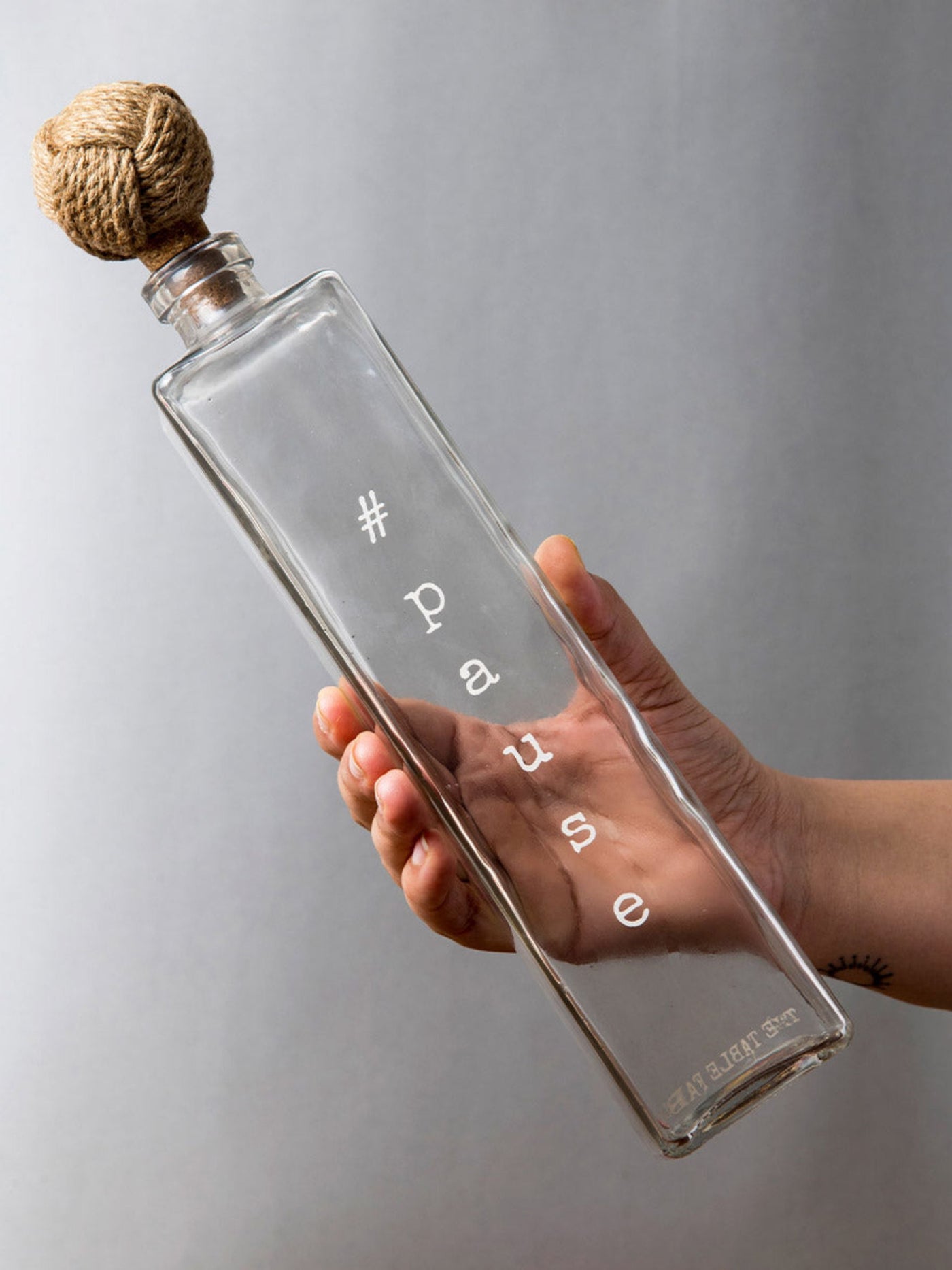 Water bottle - #pause