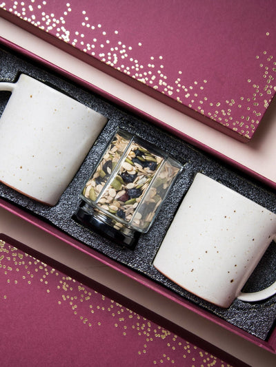 Rann Mugs & Trail Mix Gift Box