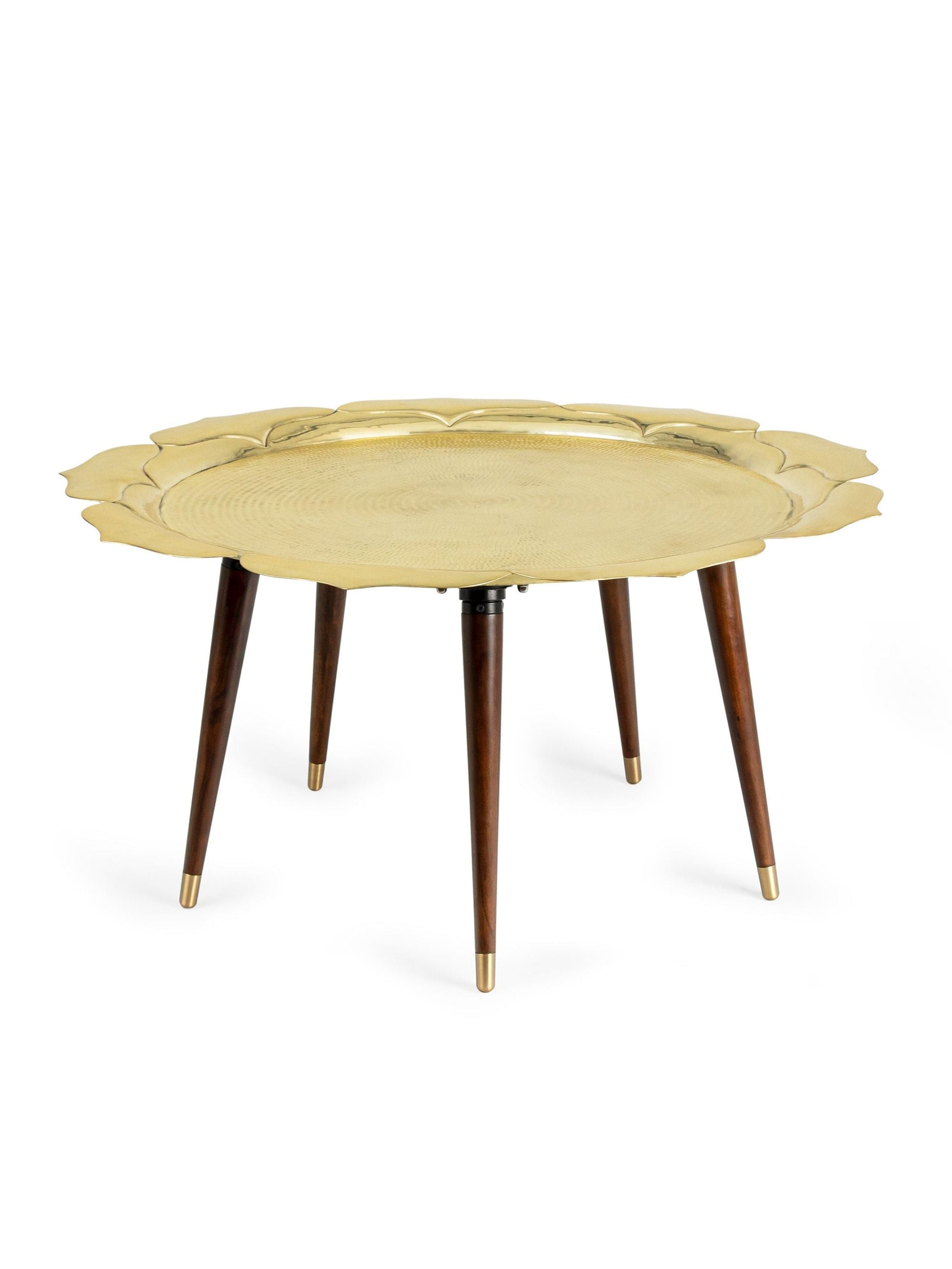 Brass Lotus Coffee Table