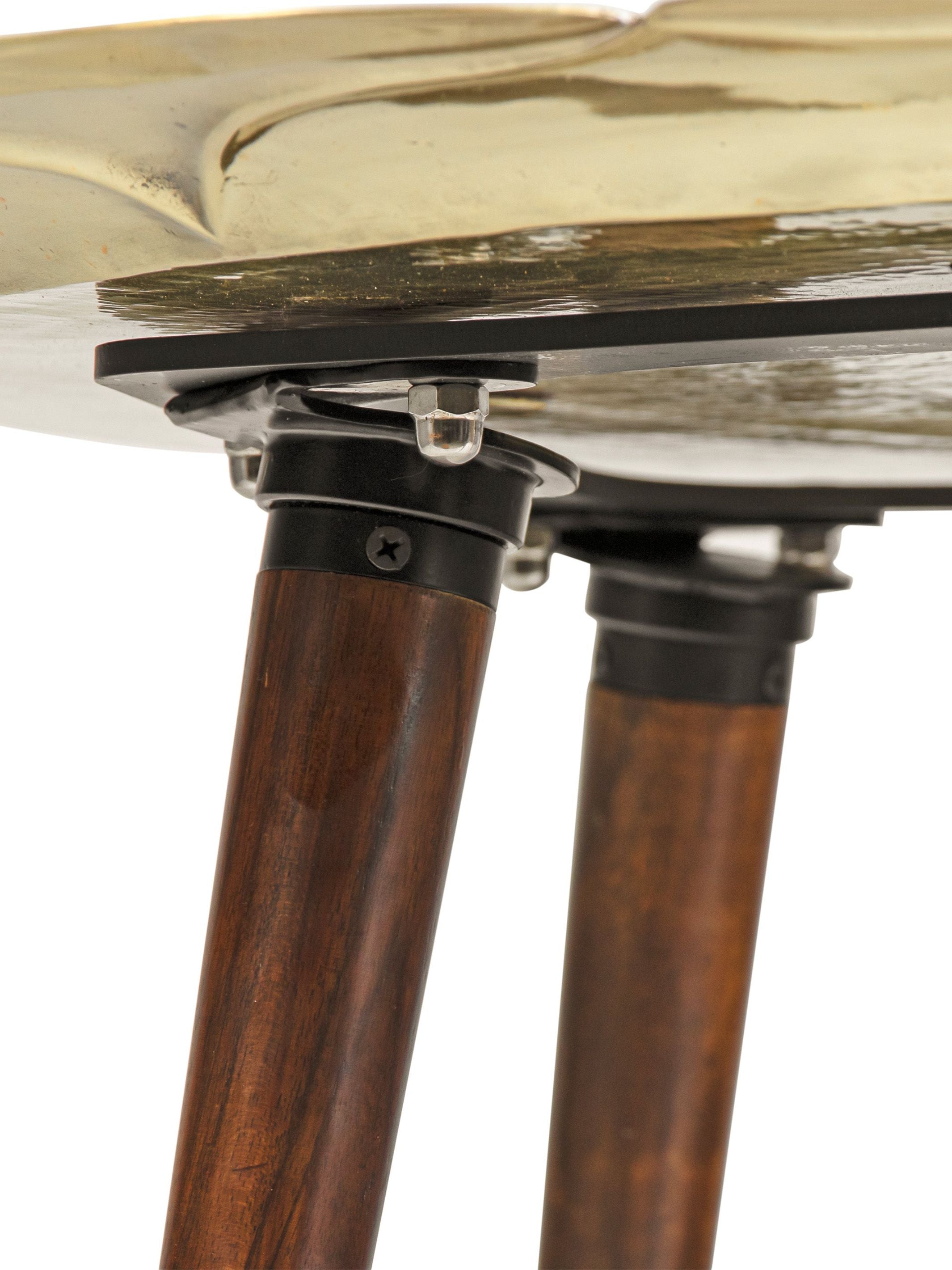 Brass Lotus Coffee Table