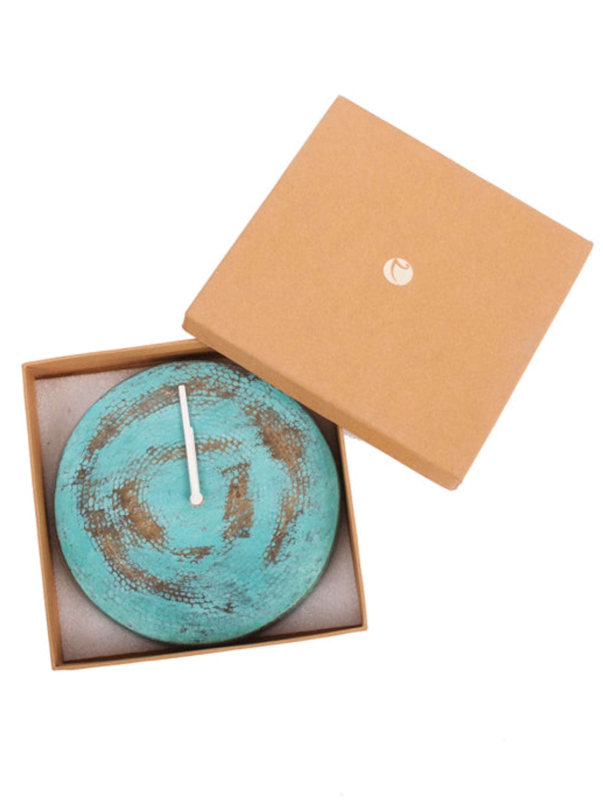 Wall O Clock - Verdigris
