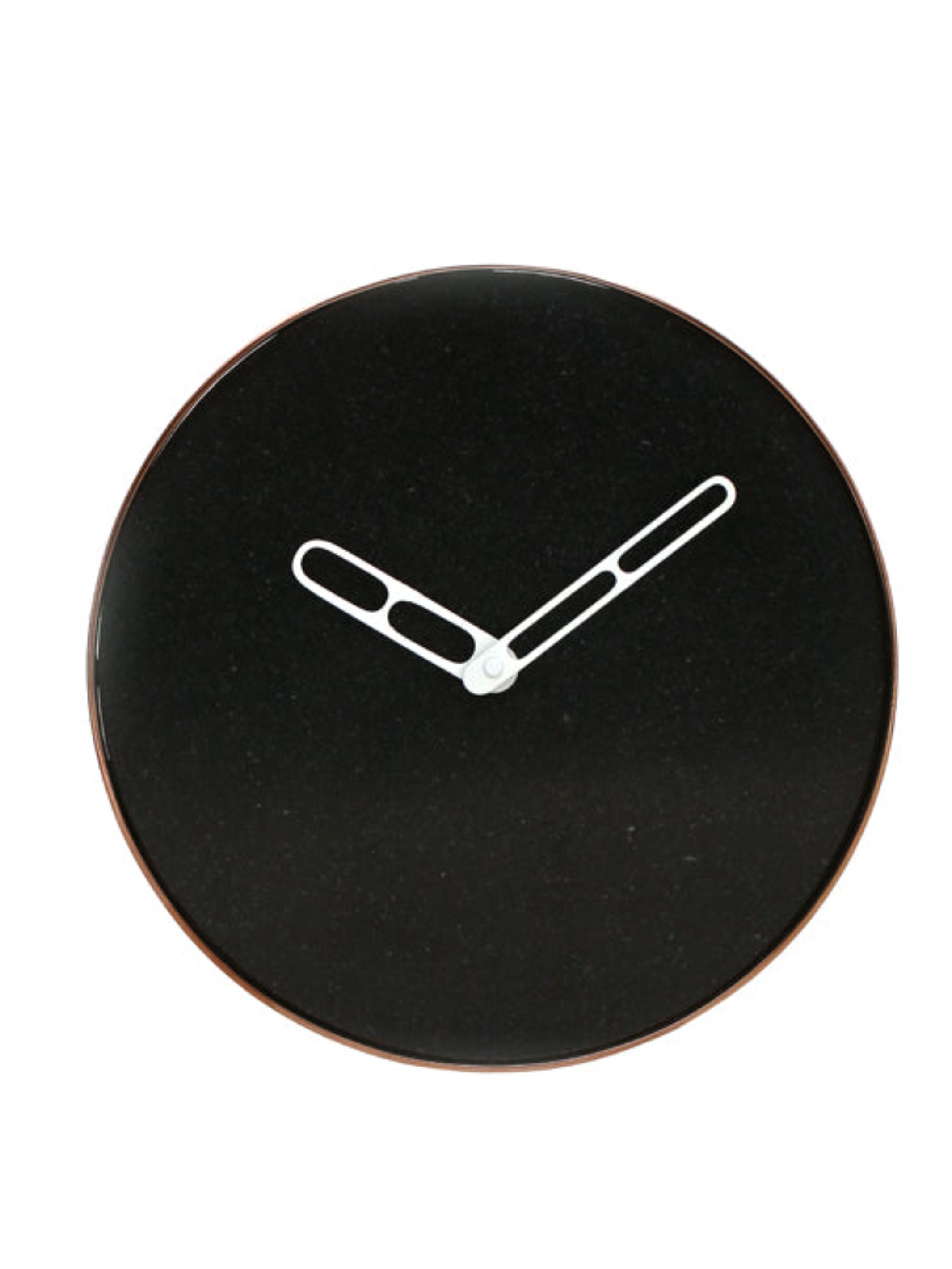 Black Marble Yin Clock