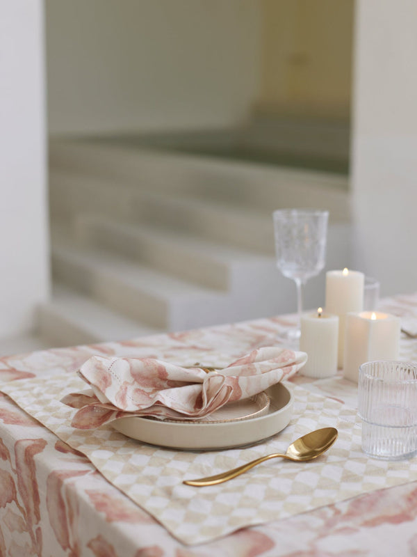 Table Cover - Cascade Blush