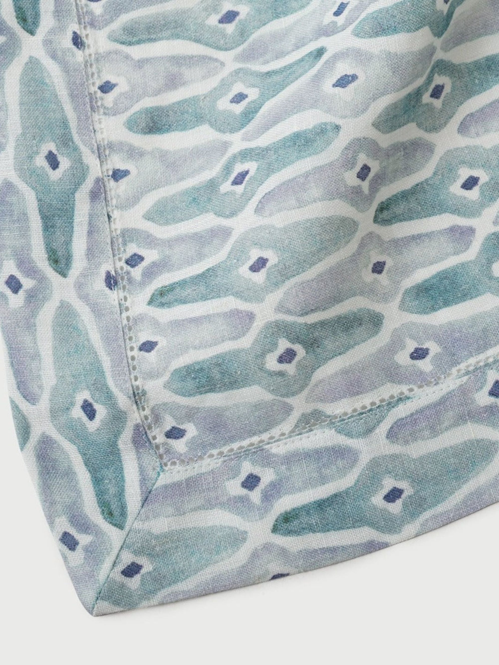 Table Cover - Mosaic Blue