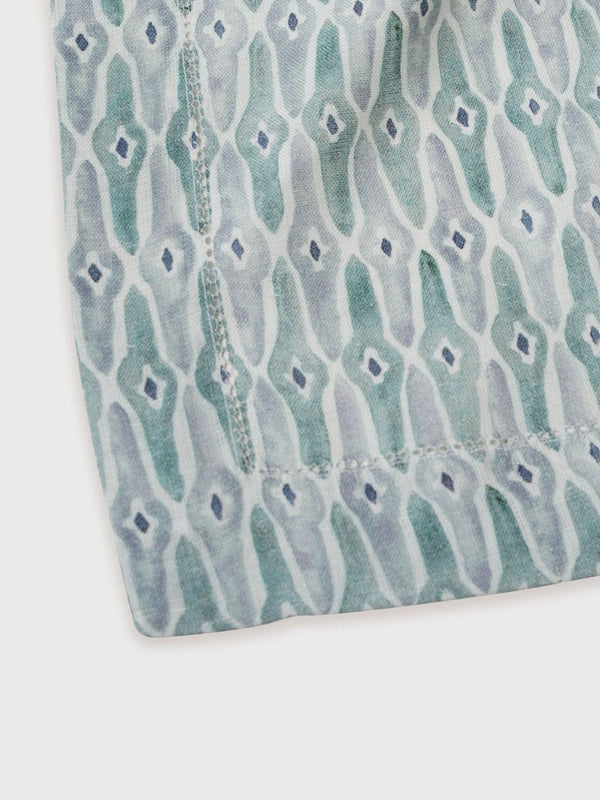 Table Runner - Mosaic Blue