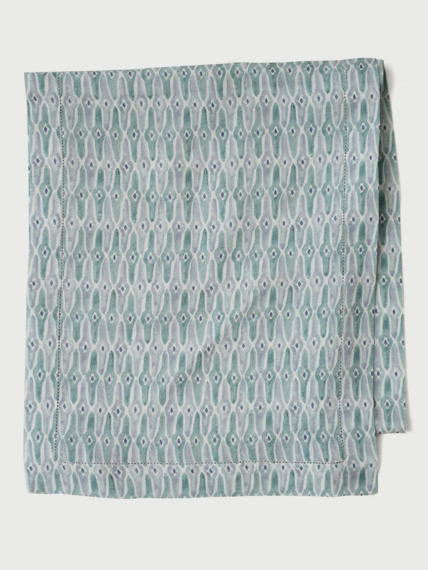 Table Runner - Mosaic Blue
