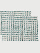 Table Mat - Checker Blue