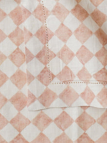 Table Mat - Checker Blush