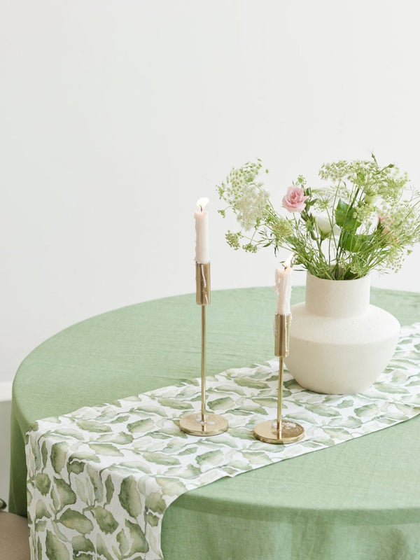 Linen Table Cover - Fern