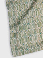 Mosaic Sage Linen Table Cover