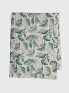 Cascade Teal Linen Table Runner
